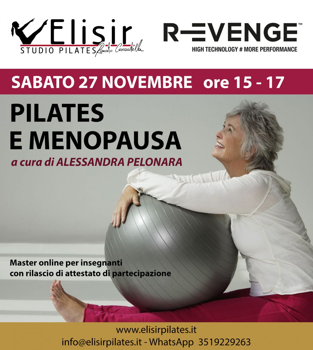 Master Pilates e Menopausa